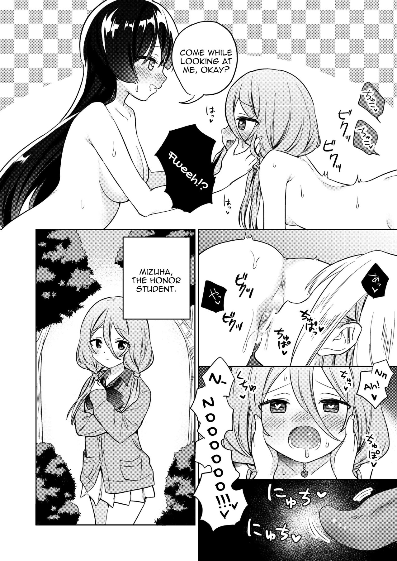 Hentai Manga Comic-A Sexy Yuri Hypnosis App-Read-19